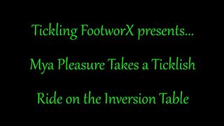 Mya Pleasure Takes a Ride on the Inversion Table