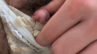 SUPER Embarrassing Sweatpants Wetting Next to my Car, then a Wet Drive Home and Self-Pleasure in Wet Clothes (Cumming in my Soaked Pants!