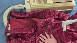 Vacuuming Girlfriend's Canada Goose Jacket