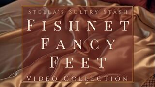Fishnet Fancy Feet | Fishnet Feet Tease, Foot Fetish, Soles & Toes, POV Seduction