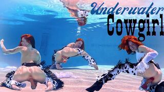 Underwater Cowgirl - Jasper Reed UW Dildo Riding