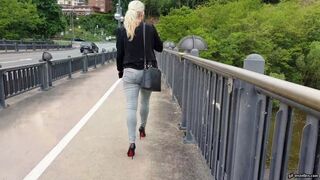 I lose a new Louboutin High Heel in the river wmv 1280 x 720