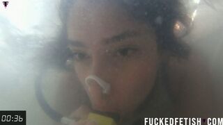 4K Sexy ass Charlot Kink bathtub scuba lola nose hook 793