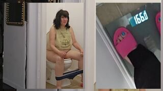 166 Lbs With Weigh In Peeing and Chatting on Humpday