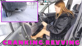 TANYA STUCK CRANKING REVVING DRIVING 4K full video 29 min