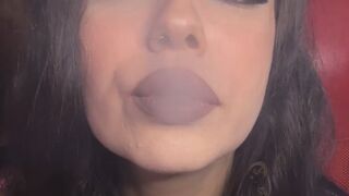 Don't come any closer unless you want me blowing smoke in your face