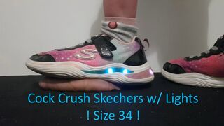 LittleShoes - Cock Crush Skechers Lights Size 34 | 020A