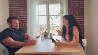 Yhivi's Table Talk to Bedroom Cumshot Frenzy with Dante