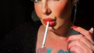 Elegance and charm in this special custom blend — Inhale and exhale through the mouth — Virginia Slims 120