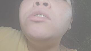 learning to chew with my braces