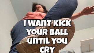“You wouldn’t last 10 seconds in front of me in these sneakers”