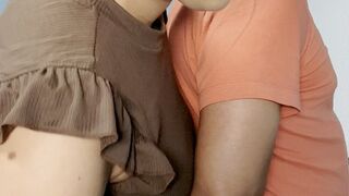 No mercy rough femdom milf handjob with handcuffed guy