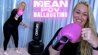 Mean POV Ballbusting 4k