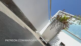 Slow Motion - POV: you’re a spider hanging from a giantess’ legs