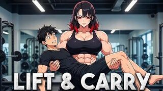 Lift & Carry Humiliation - Rika Treats You Like A Rag Doll