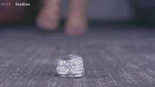 PUNY Space travelers land on GIANT PLANET! Latina MILF wipes out their fleet under her cork heels! GIANTESS CRUSH! copy