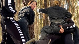 Horny Stepsister Dry Humps & Face Grinds Cock StepBro