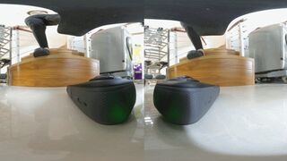 3DVR180 YIDE Stairs All kinds of shoes humiliate you