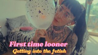 My First Time Playing With Balloons… Do They Turn You On Too? Slow Inflation Tease 1