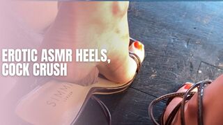 Erotic ASMR Heels cock crush