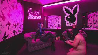 FootJob & Foot licking - double domme Slavena & Olivie