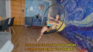 DOUBLE CHESTSITTING PUNISHMENT - HUMAN SOFA CAN´T USE THE WIFI - BEA CORREA - FULL VERSION - NEW APRIL 2026