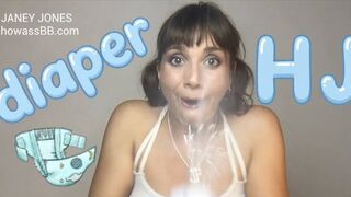 Happy Ending Diaper Change with Baby Powder - Diaper Handjob