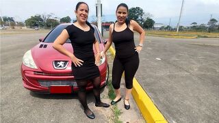 Yury & Kendra: Cranking and Revving in Elegant Ballet Flats