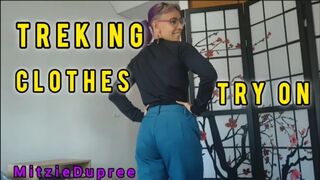 MitzieDupree - Hiking clothes try on