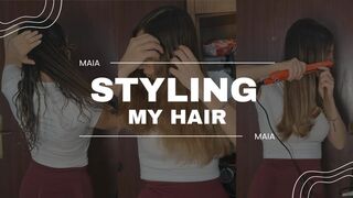 Styling my hair