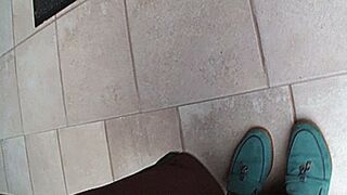 The loafers are sweaty and damp. ( 1920x1080 HD) MP4