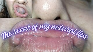 The scent of my natural lips