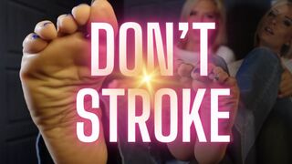 Failed obedience consequence.. DON'T stroke