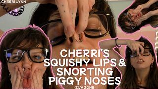 Cherri's Squishy Lips & Snorting Piggy Noses 4K
