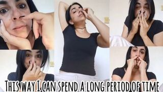 Picking my nose incessantly