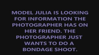 JULIA FRANCESCA MODEL LOOKS FOR PAPER GETS BOUND PART 1