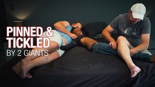 Pinned & Tickled By 2 Giants