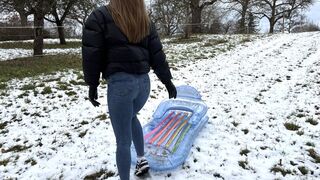snow fun ends flat
