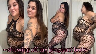 Pregnant belly dance