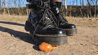 Sausage Buns and Plushie Crush in Dr Martens