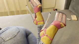 POV Small Penis Humiliation And Lipstick Fetish Throat Fucking