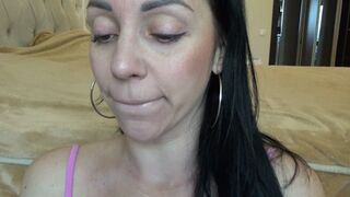 yawn at the bright light from the window