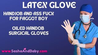 Medical Doctor Latex Glove Handjob and Assfuck for Make me Gay Boy - Stretch his virgin asshole out while he screams