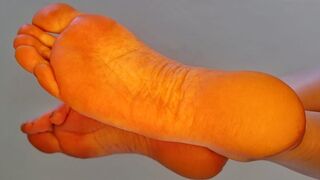 Under My Sweaty Soles - Floor POV Perspective