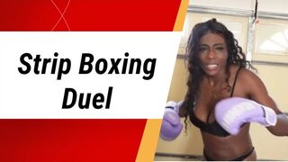 Strip Boxing Duel: (4k) Paris Love’s High-Stakes Strip Boxing—A Masterclass in Technical Dominance Where Every Knockdown Costs You