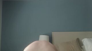 Showing off in my leopard thong and Grey pantyhose... Use me!