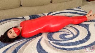 Kimmie Katana - Mummified and Immobilized With No Escape