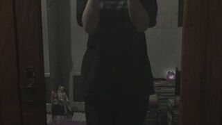 CHECKING MYSELF OUT IN THE MIRROR AFTER MY BEAUTY REFRESH DAY 2DAY