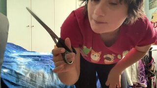 Custom Rip Tease Video – Shirt & Shorts Tear Away (No Bra)