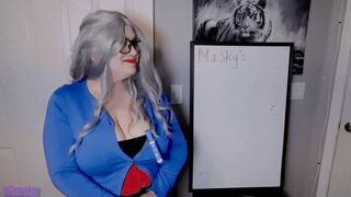 GILF Ms. Sky's Sex Ed Class